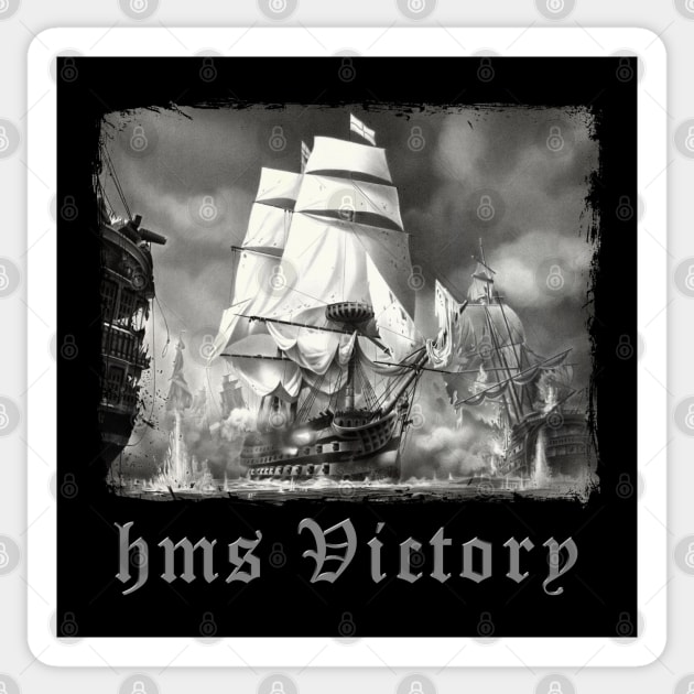 HMS VICTORY Sticker by MiroDesign